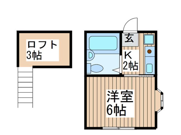 プラザ・ドゥ・カルモの物件間取画像